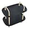 Hello Honey® Main + Mesa™ 2-Tier Modern Plastic and Metal Trolley